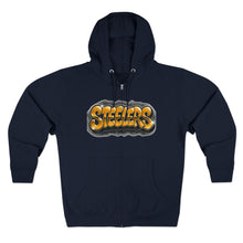 Load image into Gallery viewer, Steelers Unisex Zip Hoodie
