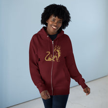 Load image into Gallery viewer, Lion Unisex Zip Hoodie

