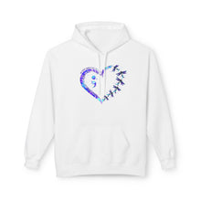 Load image into Gallery viewer, Mental Health Awareness Fleece Hoodie - Unisex Softstyle
