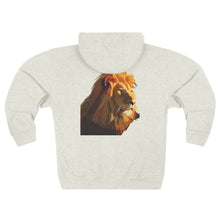 Load image into Gallery viewer, Lion Unisex Zip Hoodie
