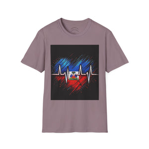 Haiti T-Shirt, Heart Design, Unisex
