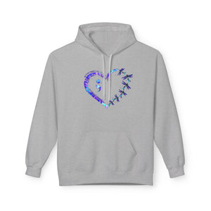 Mental Health Awareness Fleece Hoodie - Unisex Softstyle