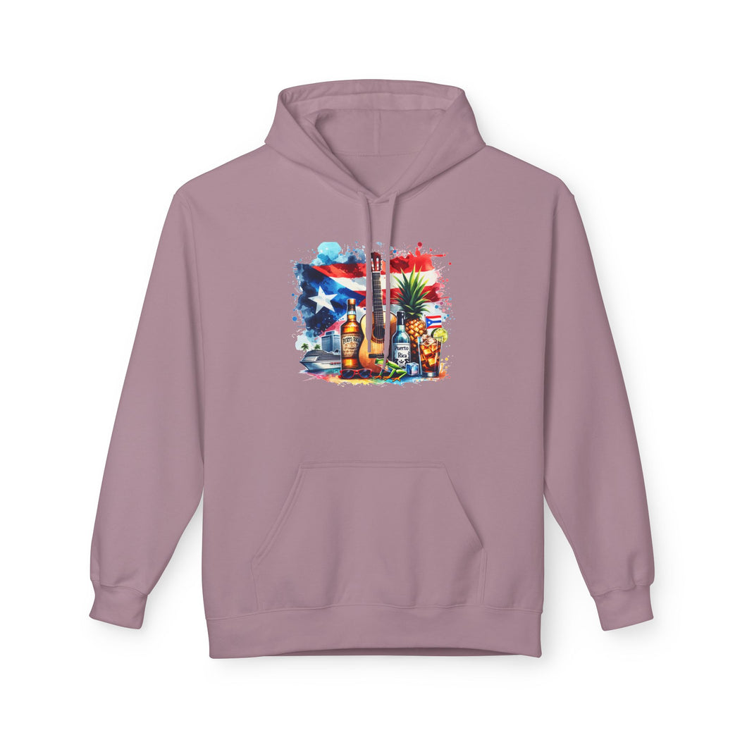Puerto Rico Fleece Hoodie - Unisex Softstyle