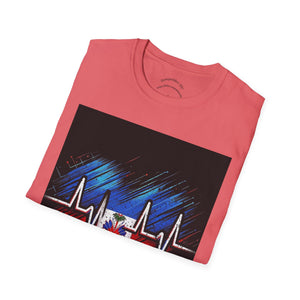 Haiti T-Shirt, Heart Design, Unisex