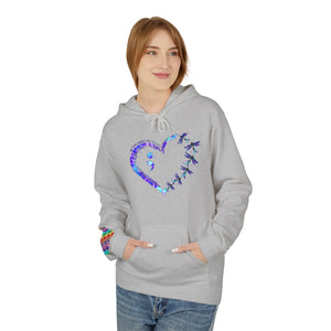 Mental Health Awareness Fleece Hoodie - Unisex Softstyle