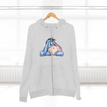Load image into Gallery viewer, Eeyore Unisex Zip Hoodie
