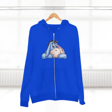 Load image into Gallery viewer, Eeyore Unisex Zip Hoodie

