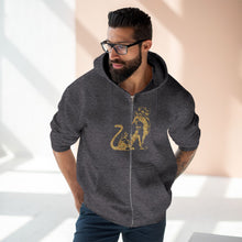Load image into Gallery viewer, Lion Unisex Zip Hoodie
