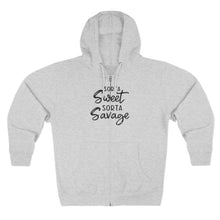 Load image into Gallery viewer, Sort of Sweet Unisex Zip Hoodie
