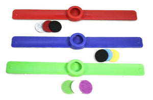 Sporty Kids Essential Oil Diffuser Silicone Slap Bracelet