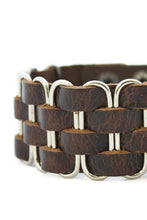 Load image into Gallery viewer, Bold Leather Cuff Essential Oil Bracelet- Unisex Men/Women
