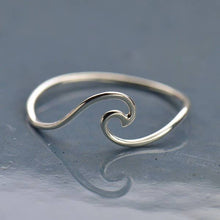 Load image into Gallery viewer, Sterling Silver Ring - Wave Ring
