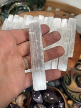 Load image into Gallery viewer, Selenite Wands 4 inch Raw Selenite - Selenite Crystal Wands
