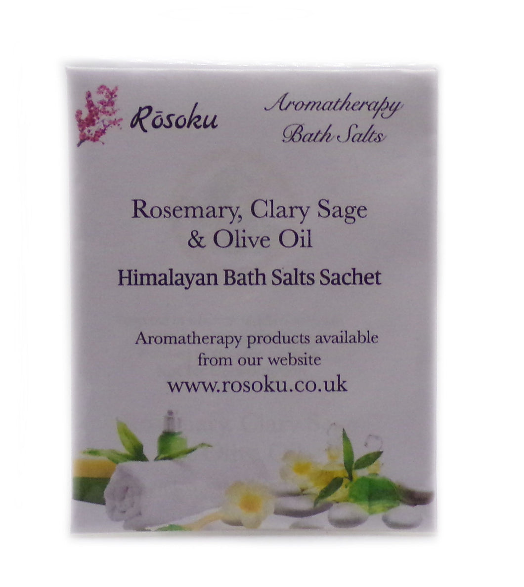 Rosemary, Clary Sage and Olive Oil Bath Sachet (Clarity)