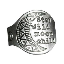 Load image into Gallery viewer, Simple Fashion Retro Carved Moon Pattern Ring
