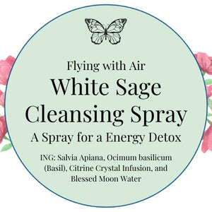 White Sage Cleansing Spray