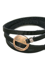 Load image into Gallery viewer, Wrapped Leather Essential Oil Bracelet- Adjustable
