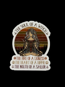 Soul of a Witch Sticker